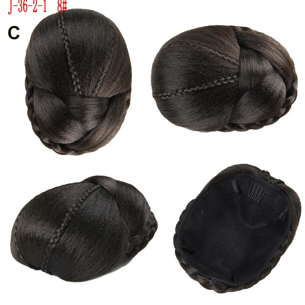 2018 New Pretty Woman Girl Ponytail Holder Hairpiece Wig Hair Ring
