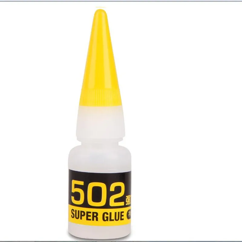 1Pcs Instant Liquid 502 Super Glue Touch Cyanoacrylate Adhesive Strong Rubber Plastic Leather Ceramics Wood Paper Bonding Tool
1Pcs Instant Liquid 502 Super Glue Touch Cyanoacrylate Adhesive Strong Rubber Plastic Leather Ceramics Wood Paper Bonding Tool