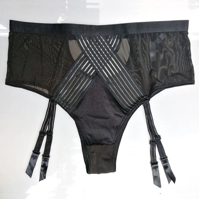 Plus Size Gauze Removable Strap Metal Clips Sexy Garters Belts with Brief for Stockings Female/Women/lady Suspender Belts GA1154
Plus Size Gauze Removable Strap Metal Clips Sexy Garters Belts with Brief for Stockings Female/Women/lady Suspender Belts GA1154