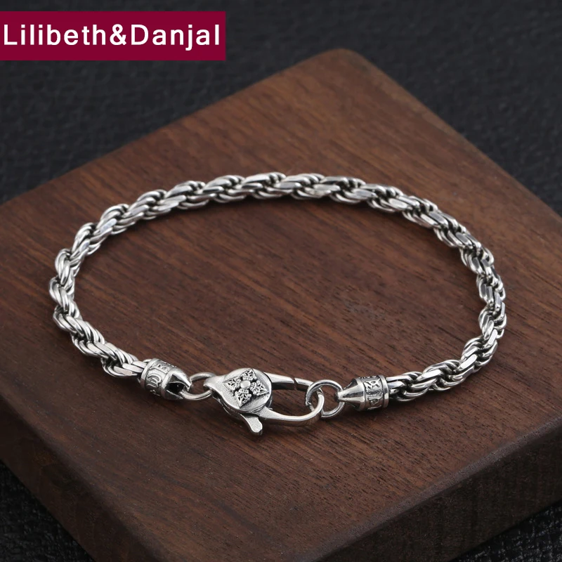 2019 Survival Bracelet 100% 925 Sterling Silver Men Women Buddha Vajra Mantra Weave Rope friendship Bracelet Bangle Jewelry B01
2019 Survival Bracelet 100% 925 Sterling Silver Men Women Buddha Vajra Mantra Weave Rope friendship Bracelet Bangle Jewelry B01