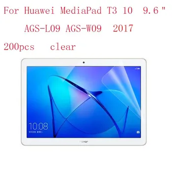 Transparent Tablet LCD film Screen Protector for Huawei T3 10 9.6" 2017 9H Anti-scratch without retail packing 200pcs/lot
Transparent Tablet LCD film Screen Protector for Huawei T3 10 9.6" 2017 9H Anti-scratch without retail packing 200pcs/lot