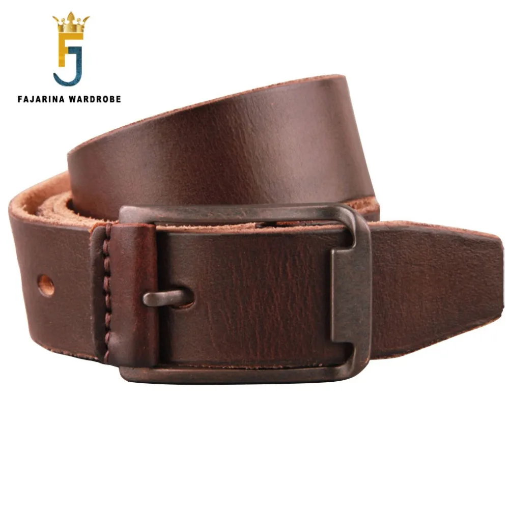 FAJARINA Male Retro Styles High Quality Alloy Buckle Metal Belts Cowskin Casual Jeans Cow Skin Leather Belt for Men N17FJ218
FAJARINA Male Retro Styles High Quality Alloy Buckle Metal Belts Cowskin Casual Jeans Cow Skin Leather Belt for Men N17FJ218