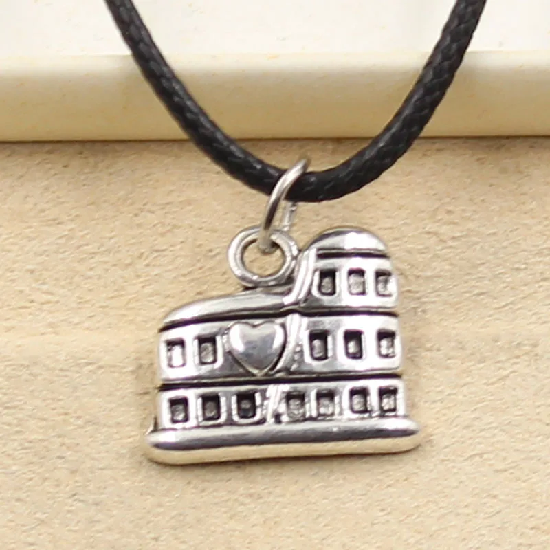 Fashion roman colosseum rome italy Necklace Pendant Women Jewelry Black Leather Punk Choker Leather Necklace Friendship Gift
Fashion roman colosseum rome italy Necklace Pendant Women Jewelry Black Leather Punk Choker Leather Necklace Friendship Gift