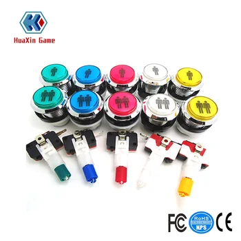 10 PCS Of Arcade Illuminated LED 1p 2p Start Push Button For Jamma Mame 5 Colors
10 PCS Of Arcade Illuminated LED 1p 2p Start Push Button For Jamma Mame 5 Colors