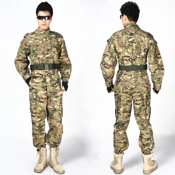 Army Airsoft Camouflague Tactical Uniforms Men's Military Safety Clothing CS War Combat Camo Suits
Army Airsoft Camouflague Tactical Uniforms Men's Military Safety Clothing CS War Combat Camo Suits