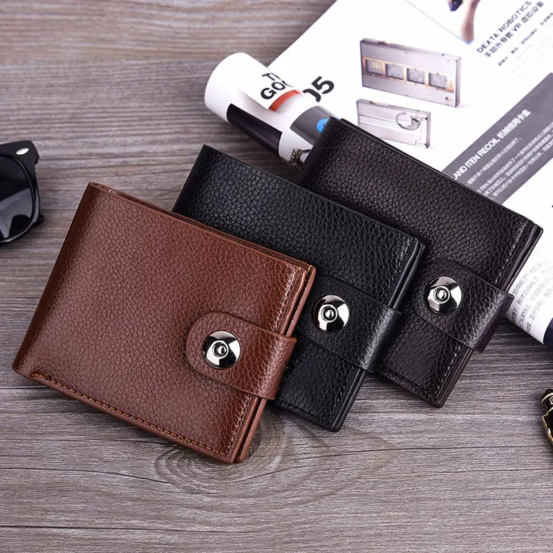 1 Pcs Men Wallet Purse Short Design PU Leather Solid Color for Money Cards Coin Best Sale-WT
1 Pcs Men Wallet Purse Short Design PU Leather Solid Color for Money Cards Coin Best Sale-WT