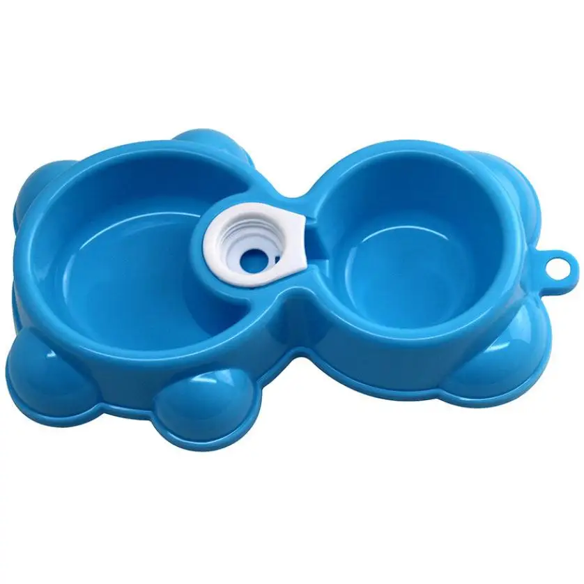 New Qualified Dish Water Food Feeder Fountain Bear Double Bowl Hot Puppy Dog Cat Bowl Levert Dropship dig672
New Qualified Dish Water Food Feeder Fountain Bear Double Bowl Hot Puppy Dog Cat Bowl Levert Dropship dig672