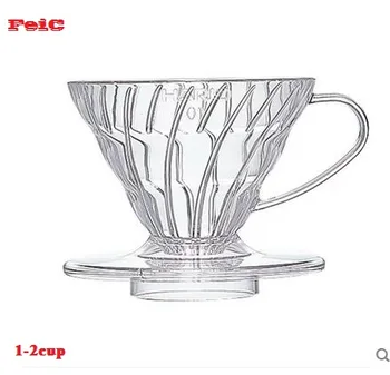 FeiC 1pc 4 colors hario coffee dripper V60 Heat-resistant resin VD-01 2cups for barista
FeiC 1pc 4 colors hario coffee dripper V60 Heat-resistant resin VD-01 2cups for barista