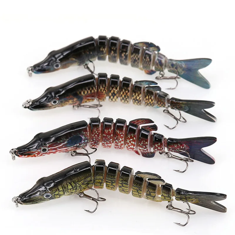 fishing lure 13cm 29g 8 Segments Lure 1Pcs isca artificial lure peche feeder fishing minnow Artificial Hooks carp fishing Bait
fishing lure 13cm 29g 8 Segments Lure 1Pcs isca artificial lure peche feeder fishing minnow Artificial Hooks carp fishing Bait