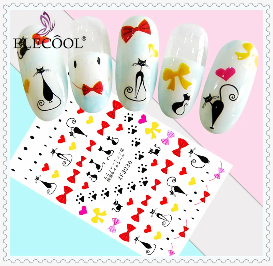 ELECOOL Water Transfer Decal Cat Kiss Flower Beach Star Kids Tattoo Nails Wraps Tools Tip Autocollant Nail Art Stickers Ongles
ELECOOL Water Transfer Decal Cat Kiss Flower Beach Star Kids Tattoo Nails Wraps Tools Tip Autocollant Nail Art Stickers Ongles