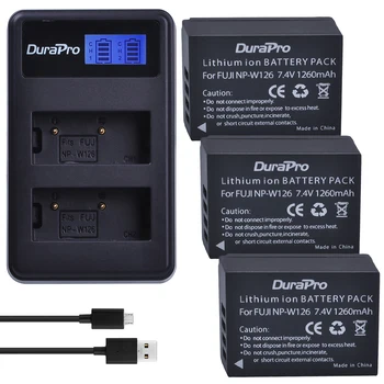 3pc NP-W126 NP W126 NPW126 Li-ion Battery + LCD USB Dual Charger For Fuji HS50 HS35 HS33 HS30EXR XA1 XE1 X-Pro1 XM1 X-T10 Camera
3pc NP-W126 NP W126 NPW126 Li-ion Battery + LCD USB Dual Charger For Fuji HS50 HS35 HS33 HS30EXR XA1 XE1 X-Pro1 XM1 X-T10 Camera