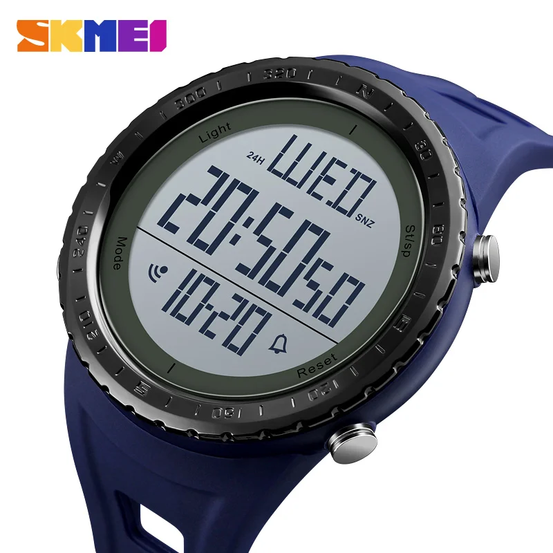 

Hot Sale Brand SKMEI 1310 Men Sports Watches Simple Chronograph Clock 50m Waterproof Swim Dive Digital Wristwatch reloj hombre