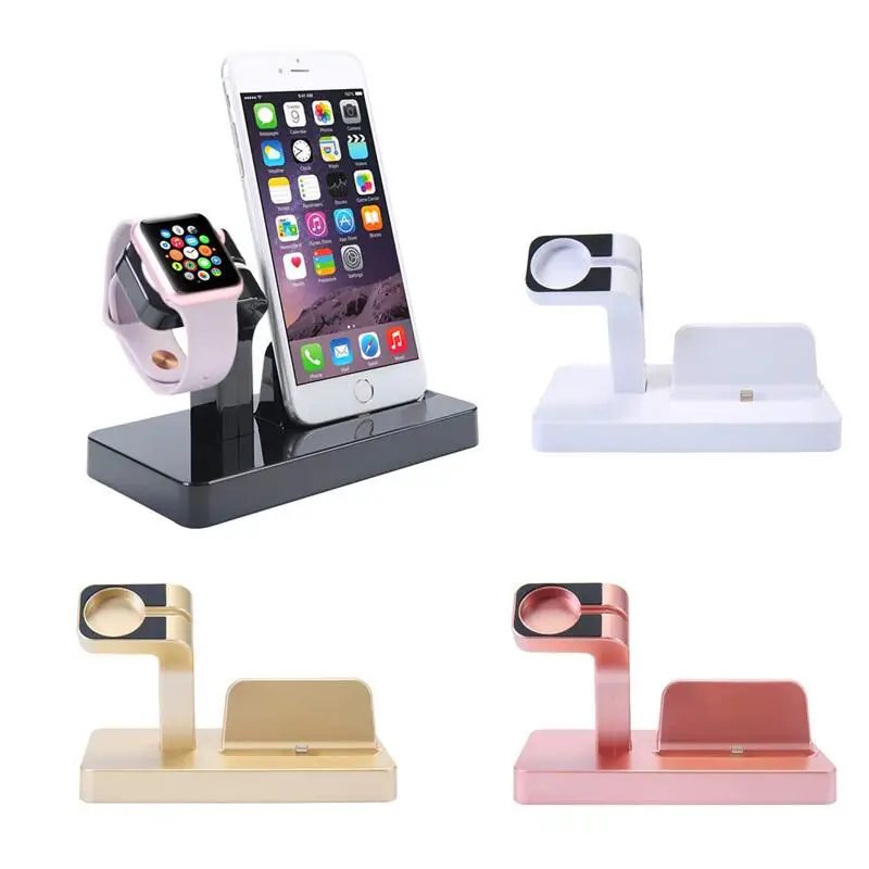 Ремешок 2 в 1 для Apple watch 5 4 3 iWatch браслет IPhone 7 Plus 6S 6 зарядное устройство подставка