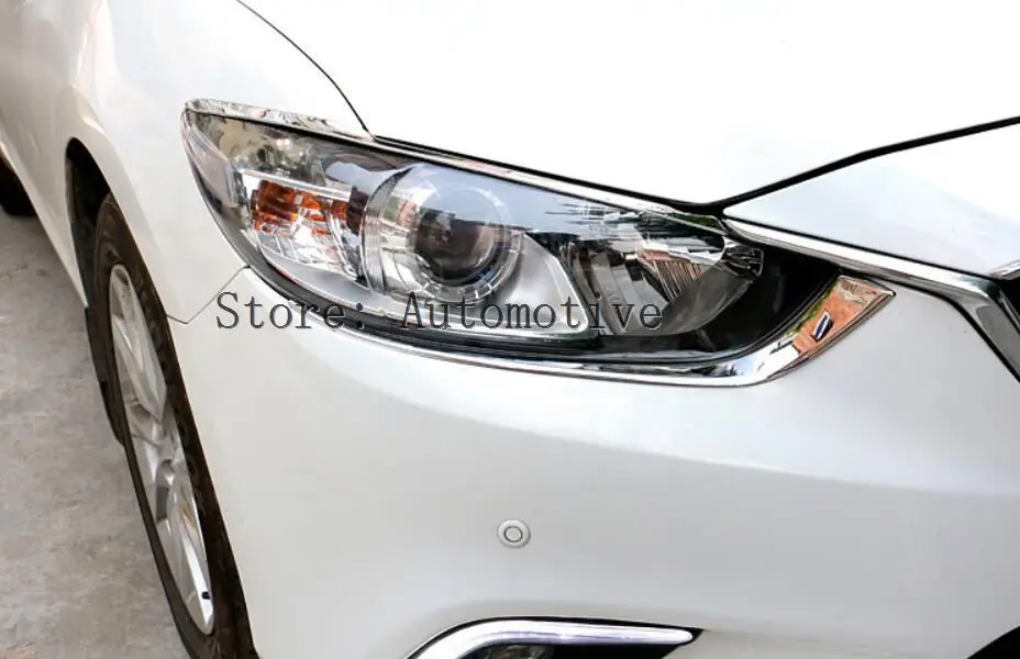 FIT FOR MAZDA 6 ATENZA GJ 2014 2015 CHROME FRONT HEAD LIGHT LAMP HEADLIGHT COVER TRIM BEZEL GARNISH MOLDING EYEBROW EYELID
FIT FOR MAZDA 6 ATENZA GJ 2014 2015 CHROME FRONT HEAD LIGHT LAMP HEADLIGHT COVER TRIM BEZEL GARNISH MOLDING EYEBROW EYELID