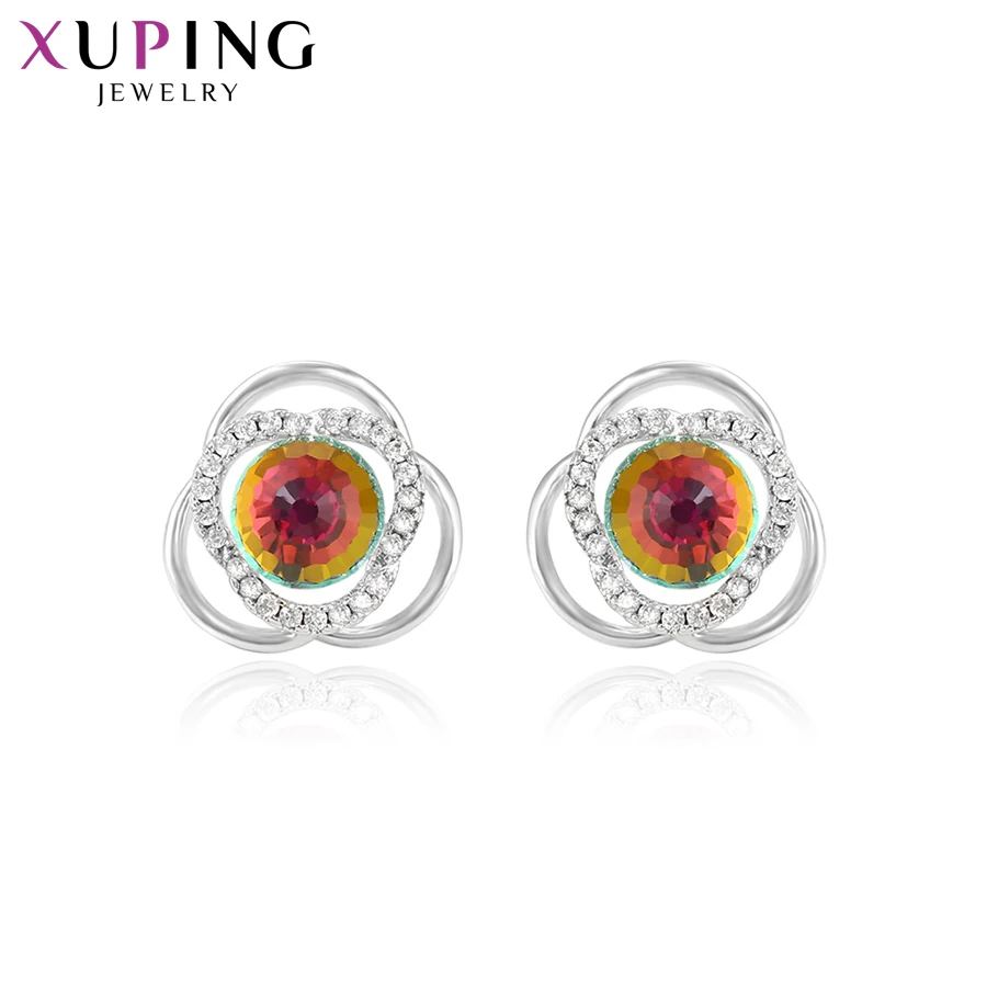 

Xuping Jewelry Studs Earrings lovely Style Elegant Crystals from Swarovski Cute Christmas Gifts for Ladies S143.2-92