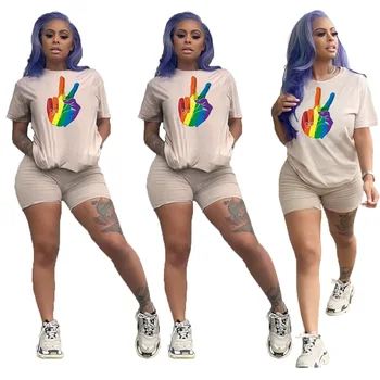 2020 Casual Summer Solid 2 Piece Short Sets Women Long Sleeve Crop Top Two Piece Set Bodycon 2pcs Outfit Set Clubwear
2020 Casual Summer Solid 2 Piece Short Sets Women Long Sleeve Crop Top Two Piece Set Bodycon 2pcs Outfit Set Clubwear