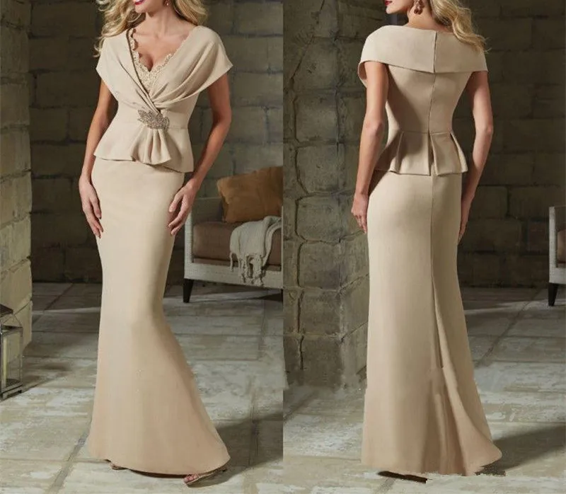 Elegant Lace Mother Of The Bride Dresses 2019 vestido de madrinha farsali Formal Evening Gown V Neck mermaid Wedding Guest Dress
Elegant Lace Mother Of The Bride Dresses 2019 vestido de madrinha farsali Formal Evening Gown V Neck mermaid Wedding Guest Dress