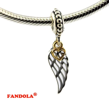Fits Pandora Bracelets Angel Wing Dangle with Beads Authentic 925 Sterling Silver Charms for Jewelry Making CK074K 
Fits Pandora Bracelets Angel Wing Dangle with Beads Authentic 925 Sterling Silver Charms for Jewelry Making CK074K