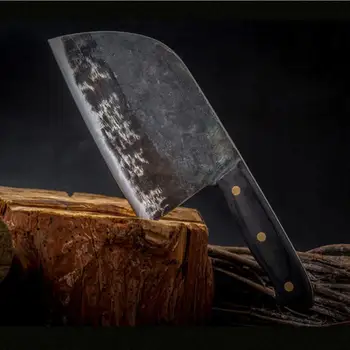 CAMIFE Handmade Full Tang Butcher Chef Kitchen Knife Tools Forged High-carbon Clad Steel Kitchen Knives Tools Cleaver Knife
CAMIFE Handmade Full Tang Butcher Chef Kitchen Knife Tools Forged High-carbon Clad Steel Kitchen Knives Tools Cleaver Knife