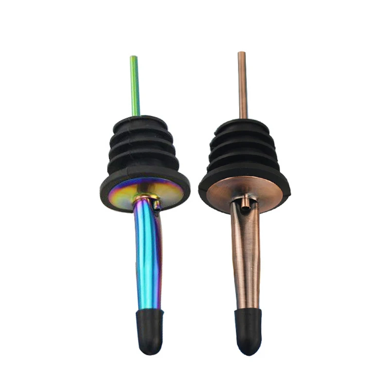 UPORS 2Pcs/Set Wine Pourer Stainless Steel Wine Bottle Stopper with Cap Alcohol Liquor Spouts Bottle Dispenser Wine Accessories
UPORS 2Pcs/Set Wine Pourer Stainless Steel Wine Bottle Stopper with Cap Alcohol Liquor Spouts Bottle Dispenser Wine Accessories