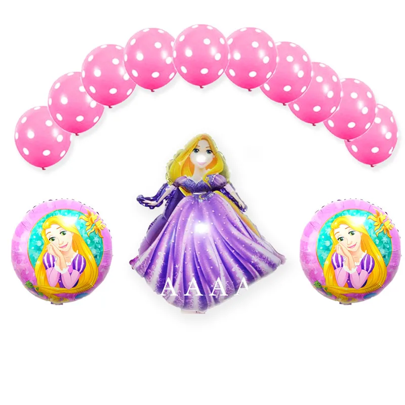13pcs/lot Rapunzel balloon set include latex balloon and 18inch round princess rapunzel foil balloon for girl birthday supply
13pcs/lot Rapunzel balloon set include latex balloon and 18inch round princess rapunzel foil balloon for girl birthday supply