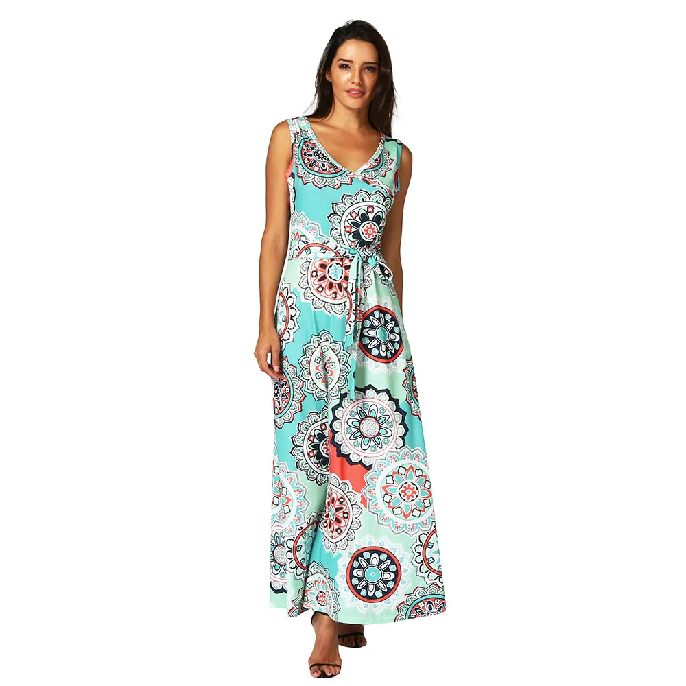 Free Ostrich 2019 NEW FASHION Womens Bohemian Printed Wrap Bodice Sleeveless Crossover Maxi Dress Hot Selling D1735
Free Ostrich 2019 NEW FASHION Womens Bohemian Printed Wrap Bodice Sleeveless Crossover Maxi Dress Hot Selling D1735
