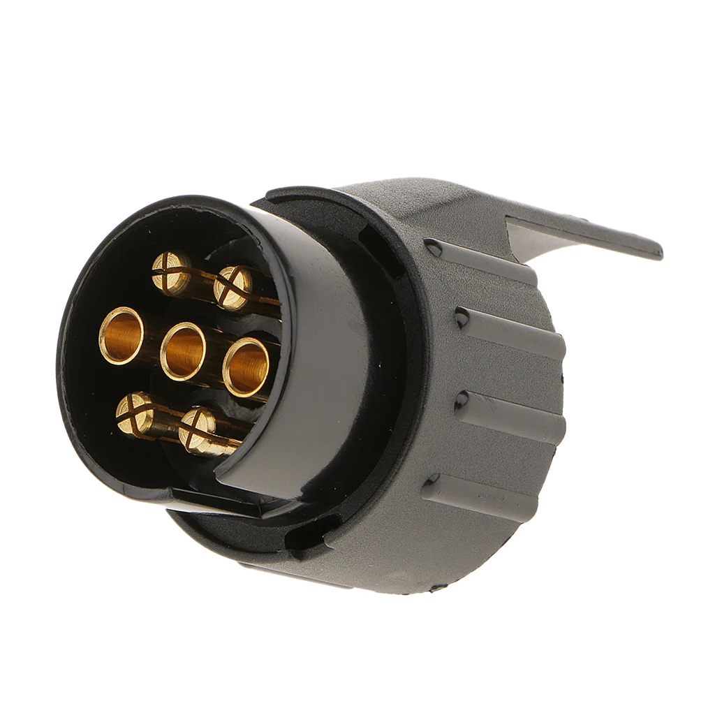7 Pin To 13 Pin 12V Trailer Short Connector Towing Adapter for Truck Auto