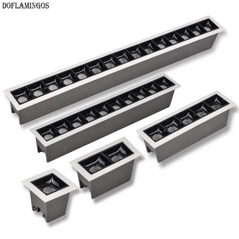 High Quality Creative Office LED Line Lights 2W 4W 10W 20W 30W Meeting Room Borderless Long Linear Spotlight Grill Spotlight
High Quality Creative Office LED Line Lights 2W 4W 10W 20W 30W Meeting Room Borderless Long Linear Spotlight Grill Spotlight