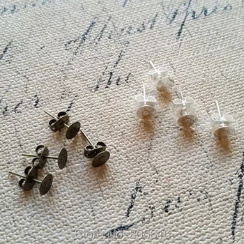1000Pcs ( Mix Earring Pins & Earring Back) Silver & Vintage Bronze Ear Studs Jewelry Findings & Accessories
1000Pcs ( Mix Earring Pins & Earring Back) Silver & Vintage Bronze Ear Studs Jewelry Findings & Accessories
