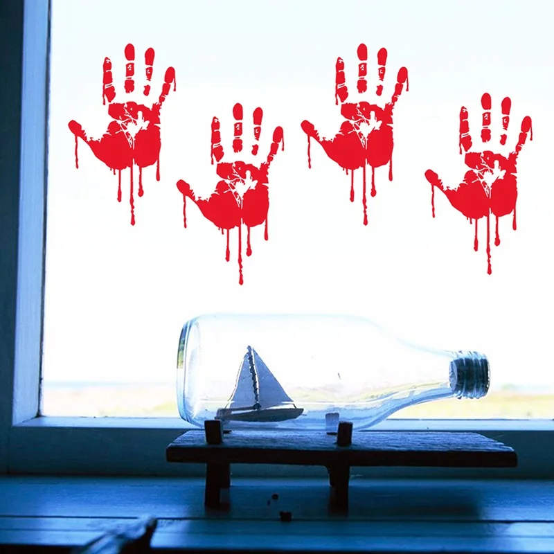 KKWL Halloween Wall Sticker Bloody Drip Handprint Wall Decals Window Clings Decals For Bathroom Haunted House Decor
KKWL Halloween Wall Sticker Bloody Drip Handprint Wall Decals Window Clings Decals For Bathroom Haunted House Decor