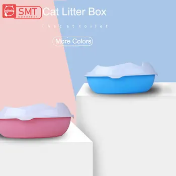 SMARTPET Portable Cat Litt Box Sand Box Plastic Bedpan Pet Toilet Anti-Splash Reusable Cat Tray Cleaning Appliance
SMARTPET Portable Cat Litt Box Sand Box Plastic Bedpan Pet Toilet Anti-Splash Reusable Cat Tray Cleaning Appliance