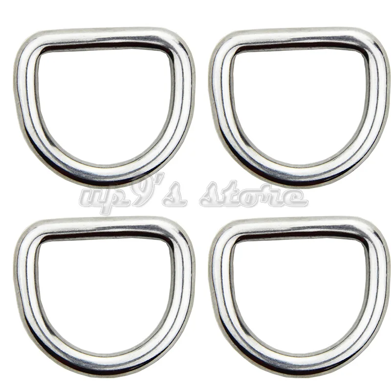 10PCS 5MM Diameter Forged AISI 316 Stainless Steel Welded D Ring Boat Hardware Rigging Hardware
10PCS 5MM Diameter Forged AISI 316 Stainless Steel Welded D Ring Boat Hardware Rigging Hardware