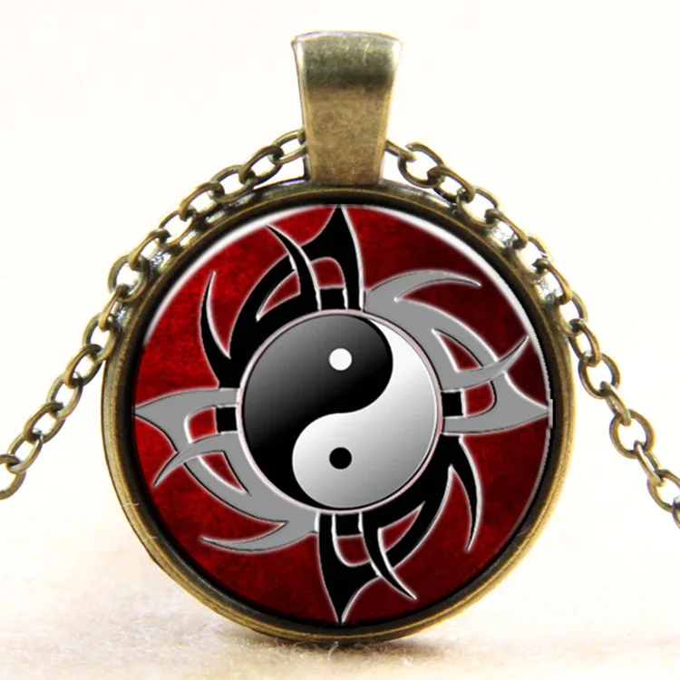 2018 New Styles Round Black and White Yin Yang yoga pendant zen jewelry bronze sliver glass dome art necklace for women men
2018 New Styles Round Black and White Yin Yang yoga pendant zen jewelry bronze sliver glass dome art necklace for women men
