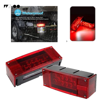 LED Trailer Light Rectangular Tail Lights Low Profile Running Stop Turn Signal Rear Lights for Boat Trailer Truck Van Marine DC
LED Trailer Light Rectangular Tail Lights Low Profile Running Stop Turn Signal Rear Lights for Boat Trailer Truck Van Marine DC