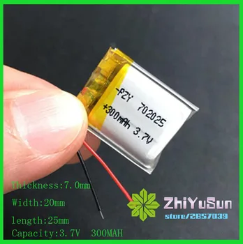 ZhiYuSun 702025 NEW 702025 300MAH 3.7V lithium polymer battery charging device lighter point reading pen recorder 
ZhiYuSun 702025 NEW 702025 300MAH 3.7V lithium polymer battery charging device lighter point reading pen recorder