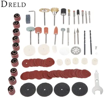 DRELD 93Pcs Dremel Accessorie Electric Drill Engraving Grinding Polishing Pad Cutting Sanding Cleaning for Rotary Tool with Box
DRELD 93Pcs Dremel Accessorie Electric Drill Engraving Grinding Polishing Pad Cutting Sanding Cleaning for Rotary Tool with Box