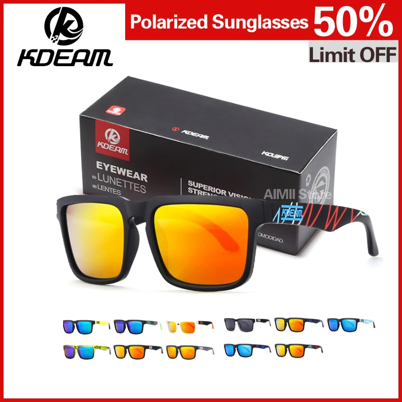 Kdeam 2018 Sunglasses Men Reflective Coating Square Polarized Sun Glasses Women Brand Designer Oculos De Sol With Original Case
Kdeam 2018 Sunglasses Men Reflective Coating Square Polarized Sun Glasses Women Brand Designer Oculos De Sol With Original Case