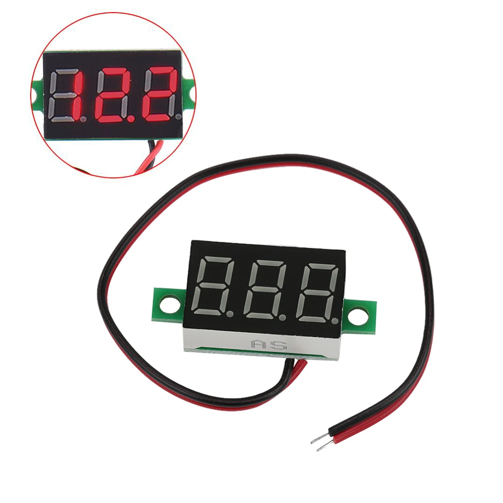 New Coming 1PC Electric Red LCD Digital Panel Voltmeter Volt Meter DC 4.5-30V Digital Voltmeter High Quality Electric
New Coming 1PC Electric Red LCD Digital Panel Voltmeter Volt Meter DC 4.5-30V Digital Voltmeter High Quality Electric