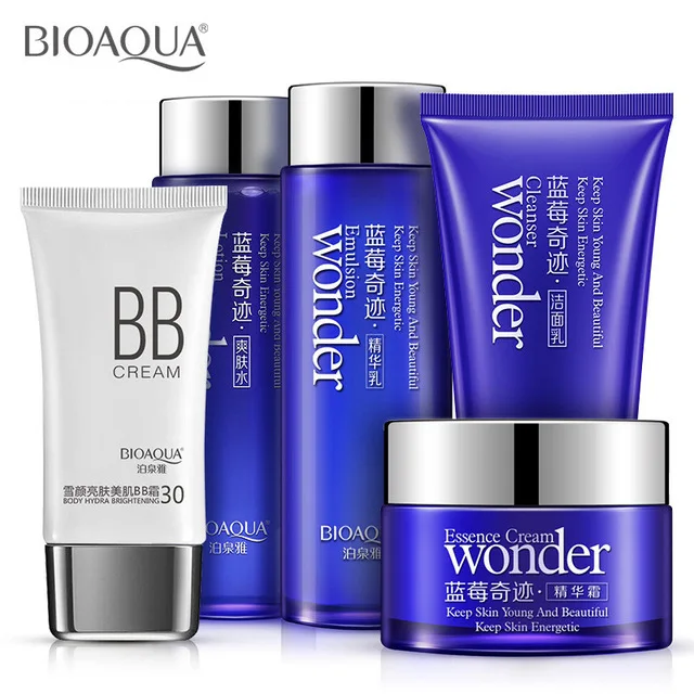 BIOAQUA Blueberry Face Care Set Skin Day Cream Cleaner Whitening Moisturizing Deep Clean Pores Smooth Dull Skin facial set
BIOAQUA Blueberry Face Care Set Skin Day Cream Cleaner Whitening Moisturizing Deep Clean Pores Smooth Dull Skin facial set