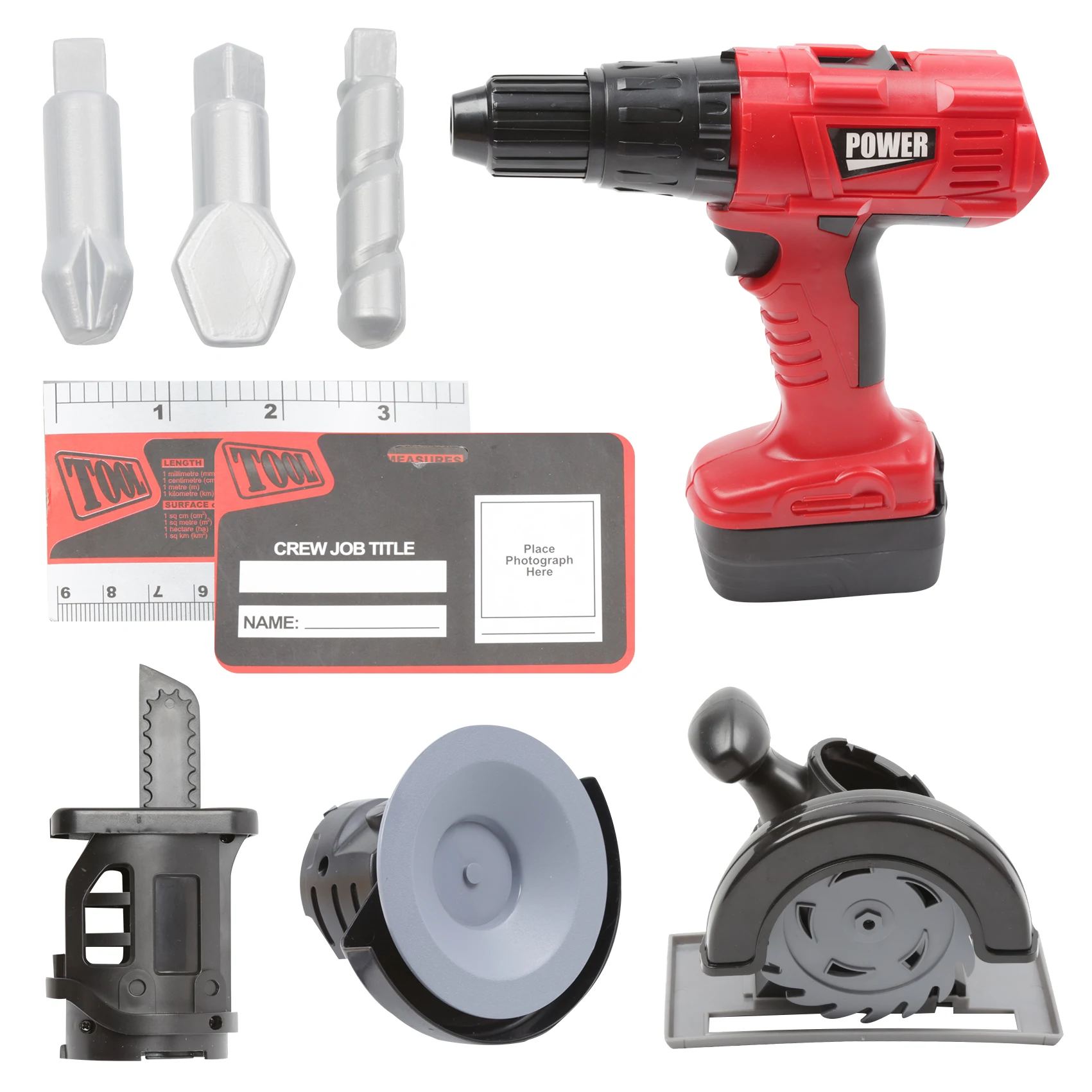 Kids Pretend Play Electric Drill Tool Toy Multifunctional Power Tool with Circular Saw Screwdriver Garden Toys for Children Boys
Kids Pretend Play Electric Drill Tool Toy Multifunctional Power Tool with Circular Saw Screwdriver Garden Toys for Children Boys