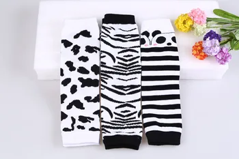 

Baby Leg Warmer Baby Knee Pads Zebra Panada Kids Leg Warmers Kneecap Stocking Legwarmers