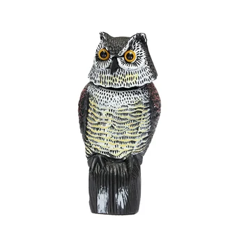 BESTOYARD Horned Owl Pest Deterrent Rotating Head Scarecrow Pest Control Repellents Owl Decoy
BESTOYARD Horned Owl Pest Deterrent Rotating Head Scarecrow Pest Control Repellents Owl Decoy
