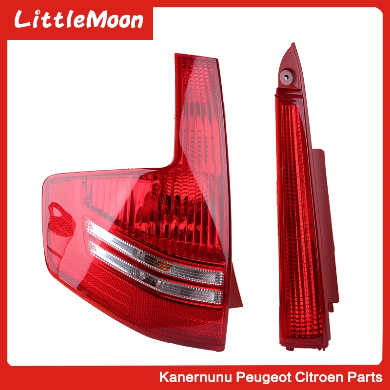 

LittleMoon Original brand new rear taillight assembly Taillight Brake light for Citroen C-quatre Hatchback cquatre 5 doors