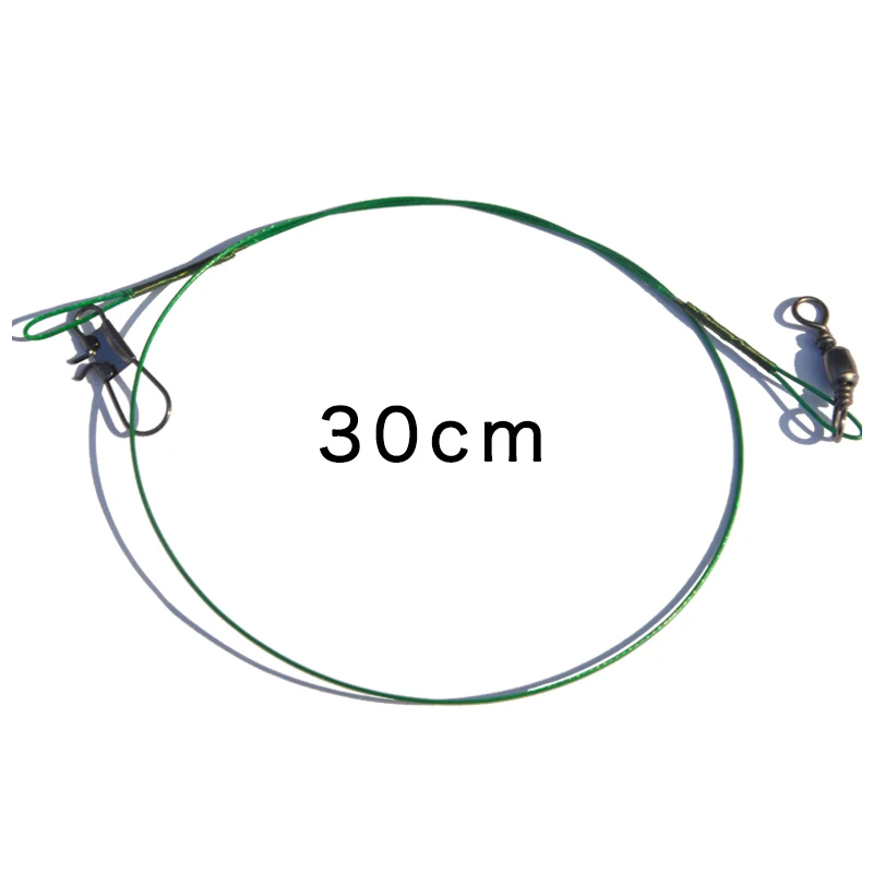 Outdoor stainless steel bite fishing line quick change the character ring rotating clamp accessories 30 cm front wire sale
Outdoor stainless steel bite fishing line quick change the character ring rotating clamp accessories 30 cm front wire sale