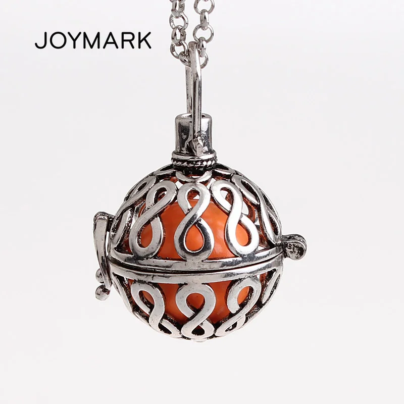 5pcs/lot Infinity Pattern Hollow Cage Chime Box Bola Belly Bell Musical Sound Ball Pendant Pregnancy Maternity Necklaces HCPN64
5pcs/lot Infinity Pattern Hollow Cage Chime Box Bola Belly Bell Musical Sound Ball Pendant Pregnancy Maternity Necklaces HCPN64
