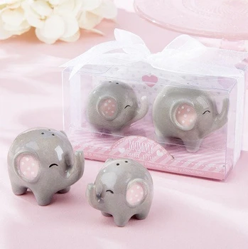 Hot 60pcs(30sets)/Lot Little Peanut Elephant ceramic Salt and Pepper Shaker for Wedding party favors gifts
Hot 60pcs(30sets)/Lot Little Peanut Elephant ceramic Salt and Pepper Shaker for Wedding party favors gifts