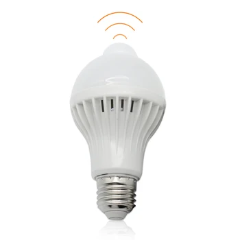 Human body induction lamp E27 LED bulb 5W 7W 9W Smart Infrared Body Detection Led Lamp PIR Sensor Bulb Indoor Lighting White
Human body induction lamp E27 LED bulb 5W 7W 9W Smart Infrared Body Detection Led Lamp PIR Sensor Bulb Indoor Lighting White