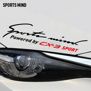 2 Pieces Sports Mind Car Styling On Car Lamp Eyebrow Automobiles Car Sticker For mazda cx 3 2017 CX-3 exterior accessories
2 Pieces Sports Mind Car Styling On Car Lamp Eyebrow Automobiles Car Sticker For mazda cx 3 2017 CX-3 exterior accessories