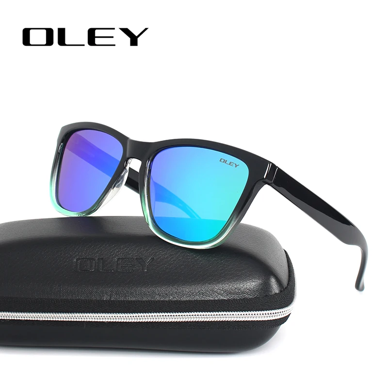 OLEY Mirrored Sunglasses men Classic square Sun Glasses women polarized Gradient frame Brand designer UV400 protect oculos Y9606
OLEY Mirrored Sunglasses men Classic square Sun Glasses women polarized Gradient frame Brand designer UV400 protect oculos Y9606