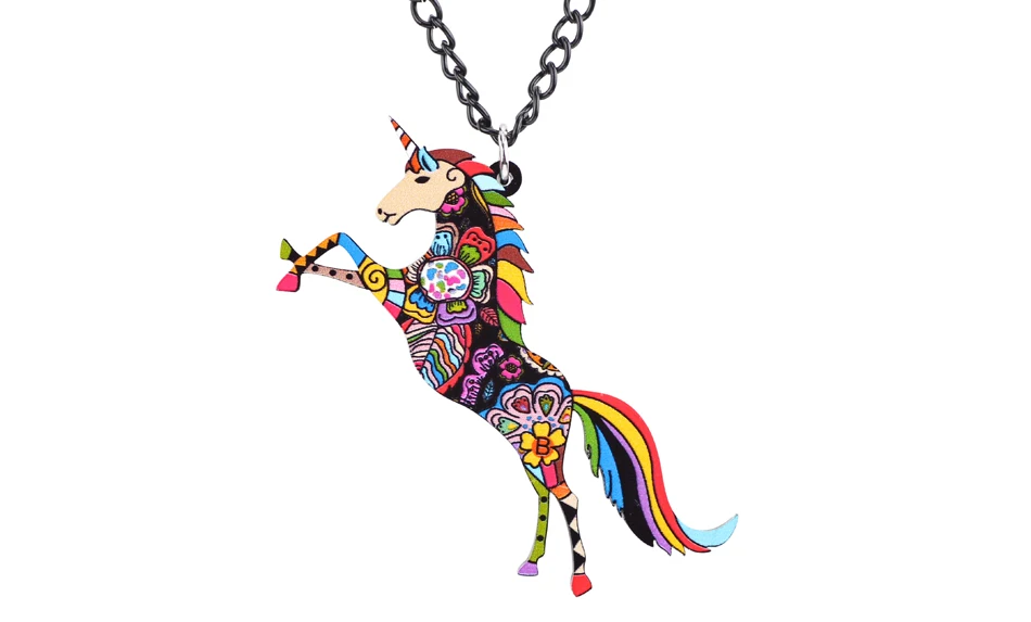 " Lovely Unicorn" Necklace 1